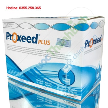 Proxeed Plus hỗ trợ điều trị tinh trùng yếu, dị dạng