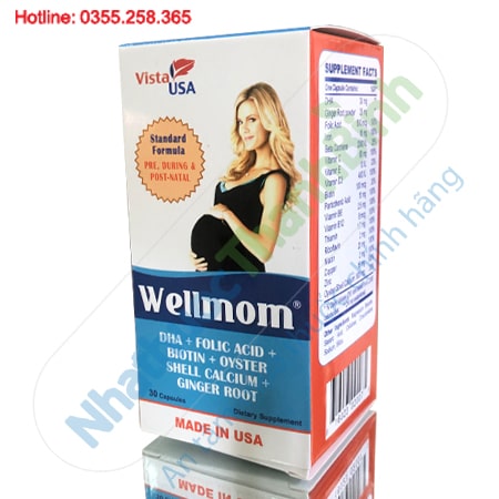 Wellmom - Thuốc bổ cho phụ nữ mang thai