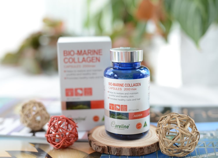 Bio Marine Collagen giúp hỗ trợ giảm nếp nhăn da giúp da mịn màng tươi trẻ