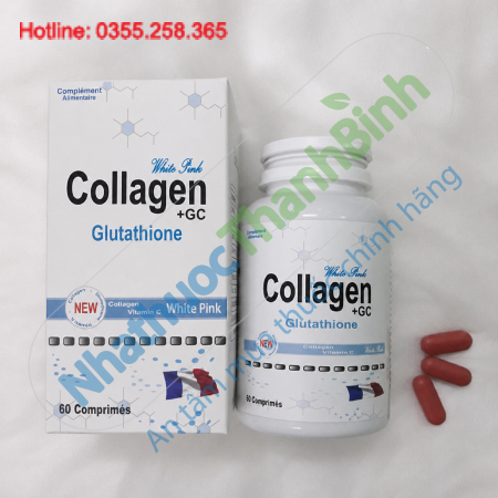 Collagen+GC Glutathione Phytextra Hỗ trợ làm đẹp da, chống lão hóa, tăng cường thải độc gan
