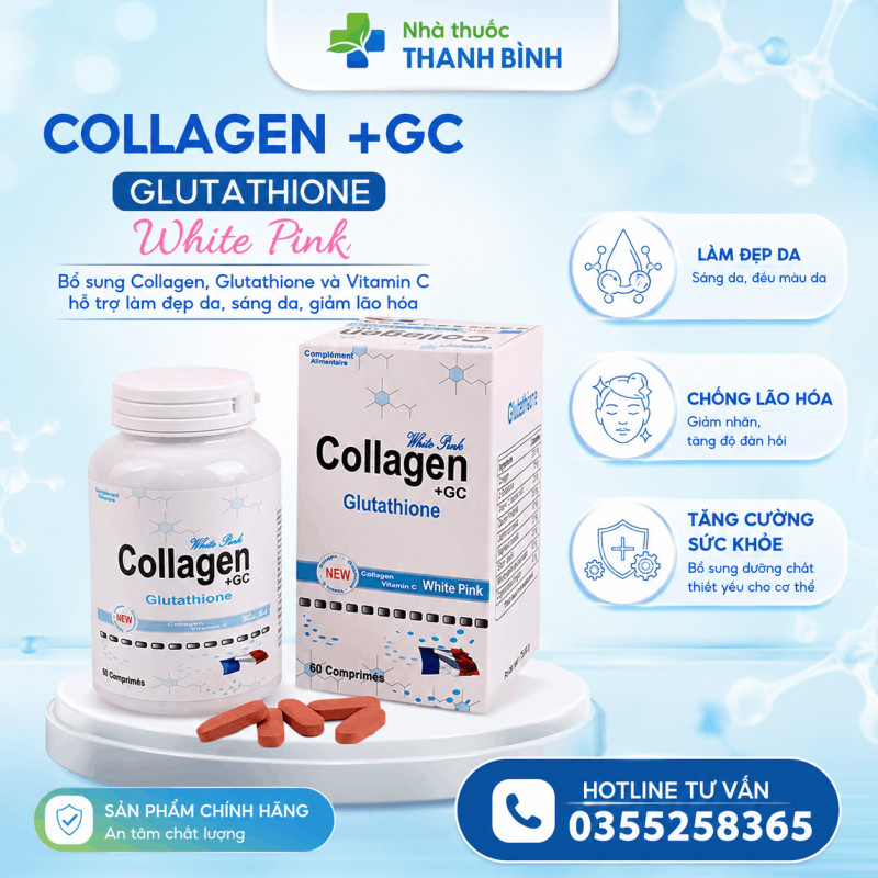 Mua Viên uống COLLAGEN GC chính hãng tại Nhà thuốc Thanh Bình