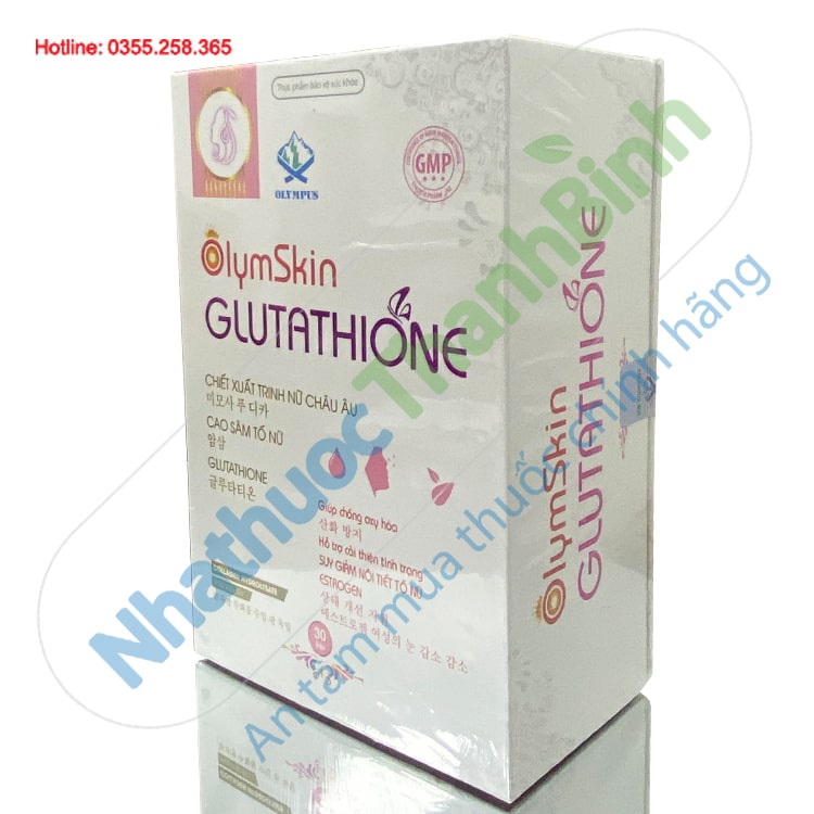 Viên uống Olymskin Glutathione hỗ trợ cải thiện tình trạng suy giảm nội tiết tố nữ