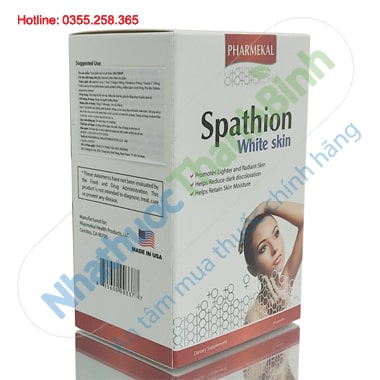 Spathion White Skin giúp trắng da hỗ trợ ngăn ngừa sạm da