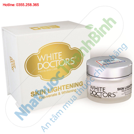 Kem dưỡng trắng da mặt White Doctors Skin Lightening