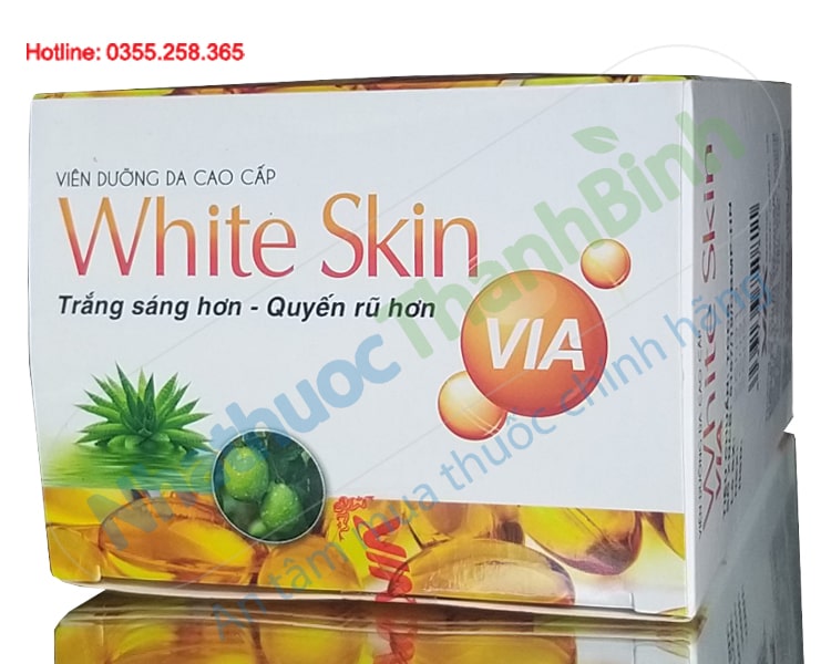White Skin chứa các thành phần dưỡng chất cần thiết giúp hỗ trợ phục hồi làn da hiệu quả