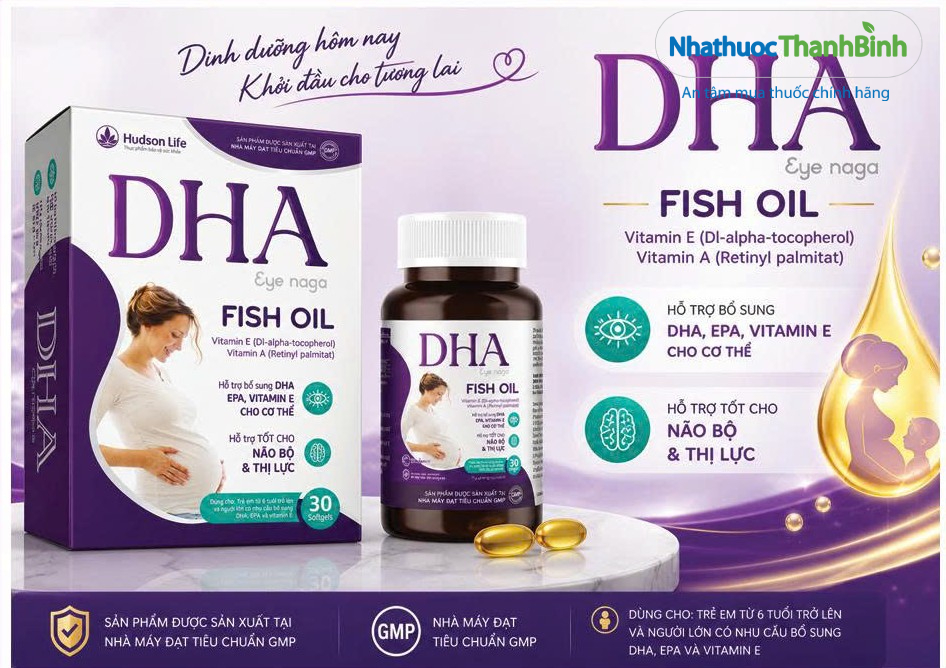 DHA Eye Naga phù hợp cho trẻ em từ 6 tuổi trở lên và người lớn có nhu cầu bổ sung DHA, EPA và vitamin E