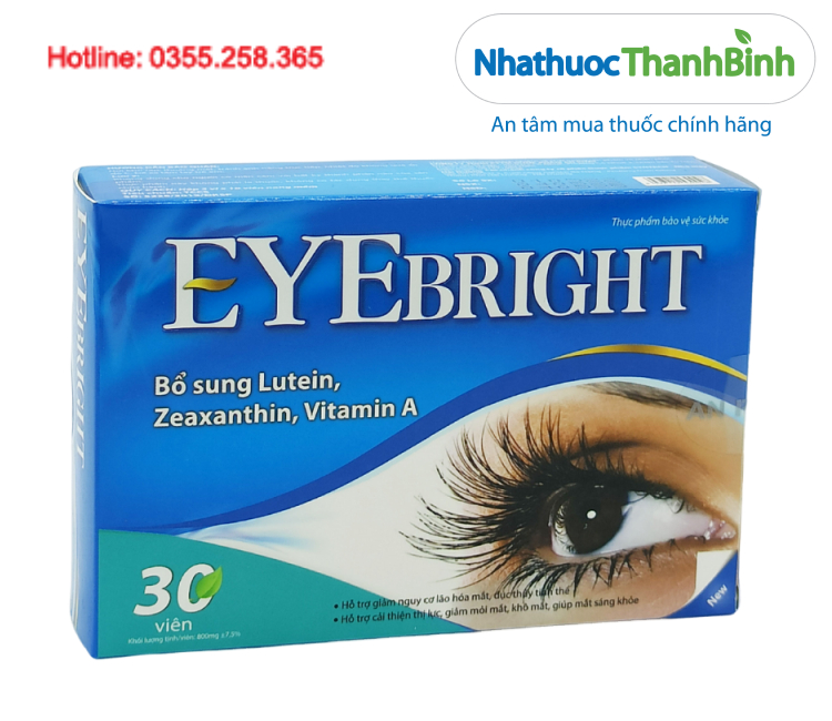 Eye Bright phù hợp với người thường xuyên đọc sách và sử dụng máy tính