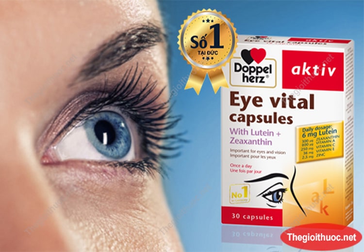 Eye Vital Capsules có nhiều ưu điểm nổi bật so với các dòng thuốc bổ mắt khác