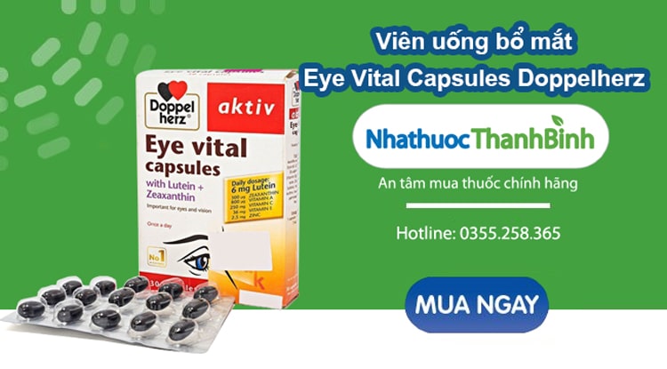 Mua Eye Vital Capsules chính hãng Đức tại Nhà thuốc Thanh Bình
