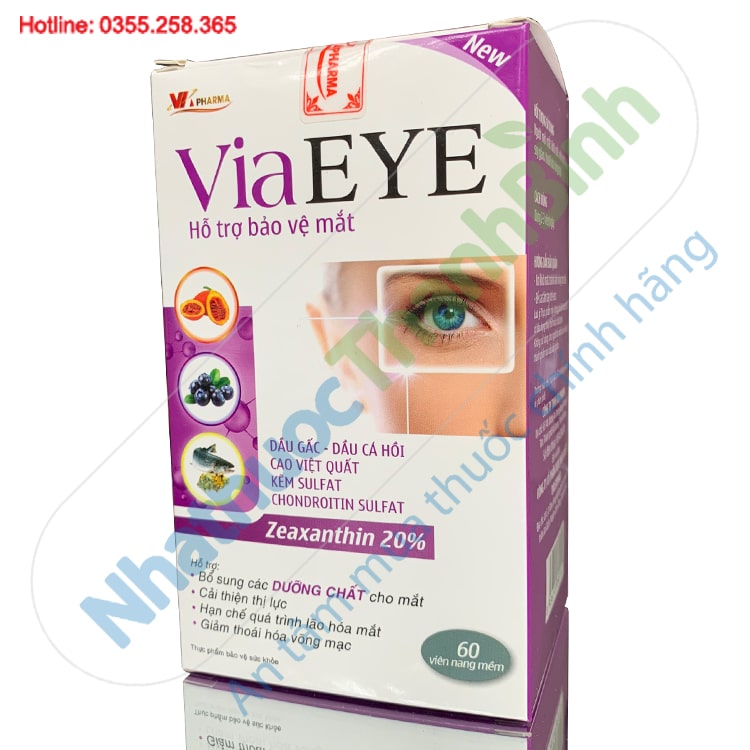 Viên uống bổ mắt VIA Eye