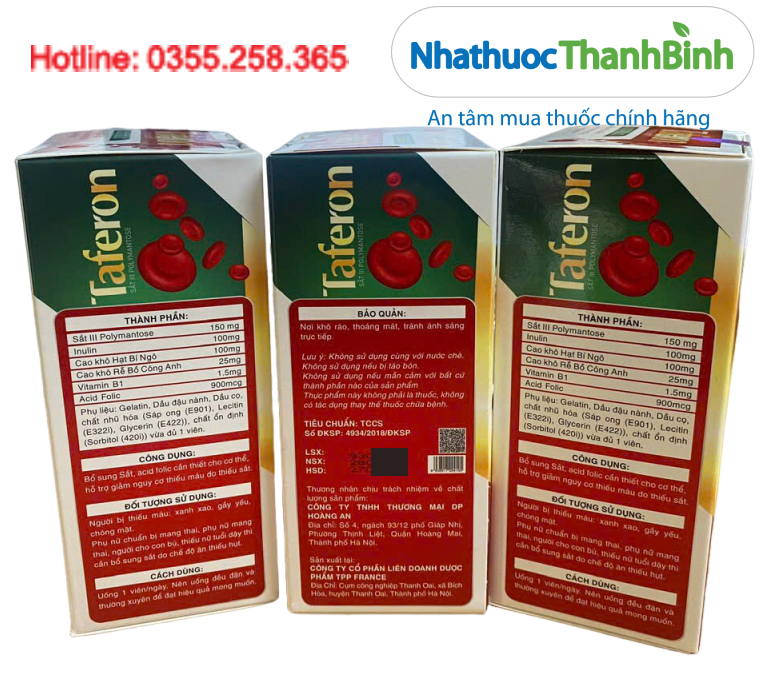 Taferon phù hợp cho phụ nữ chuẩn bị mang thai và phụ nữ có nhu cầu bổ sung sắt tăng cao