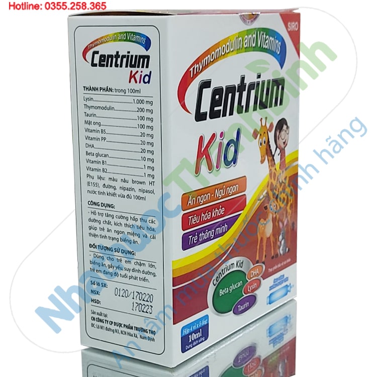 Centrium Kid 20 ống siro