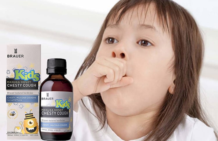 Brauer Kids Chesty Cough dùng cho trẻ từ 2 tuổi trở lên