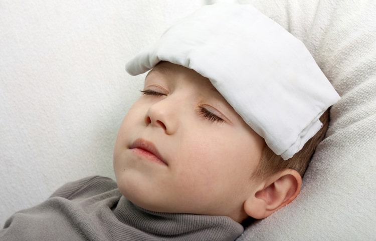 Siro Falgankid giúp giảm đau điều trị cảm sốt ở trẻ nhỏ