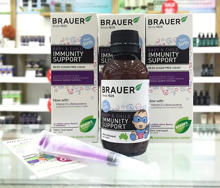 Brauer Baby Child Immunity Support an toàn đối với trẻ sơ sinh