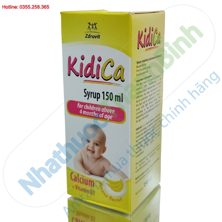 Siro KidiCa 150ml