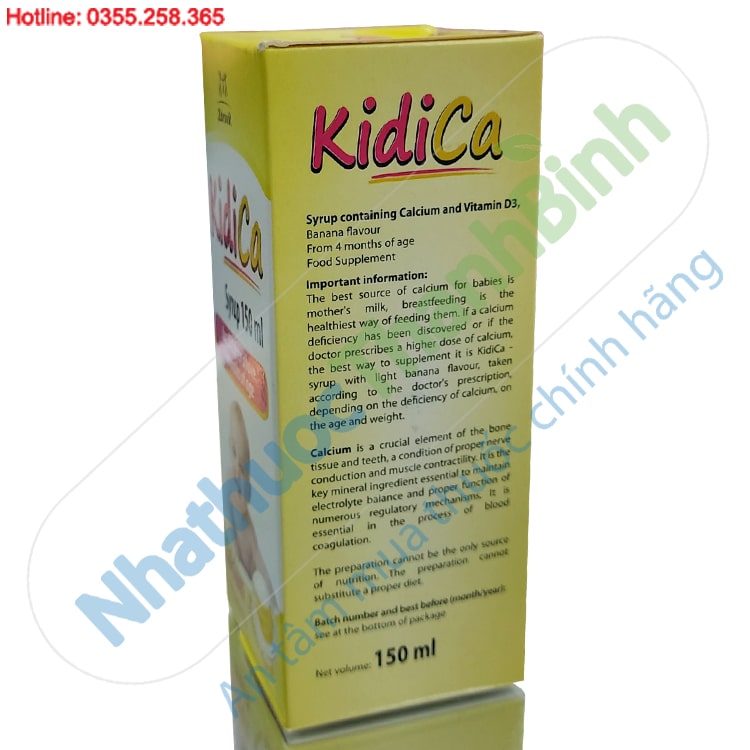 KidiCa Syrup 150ml