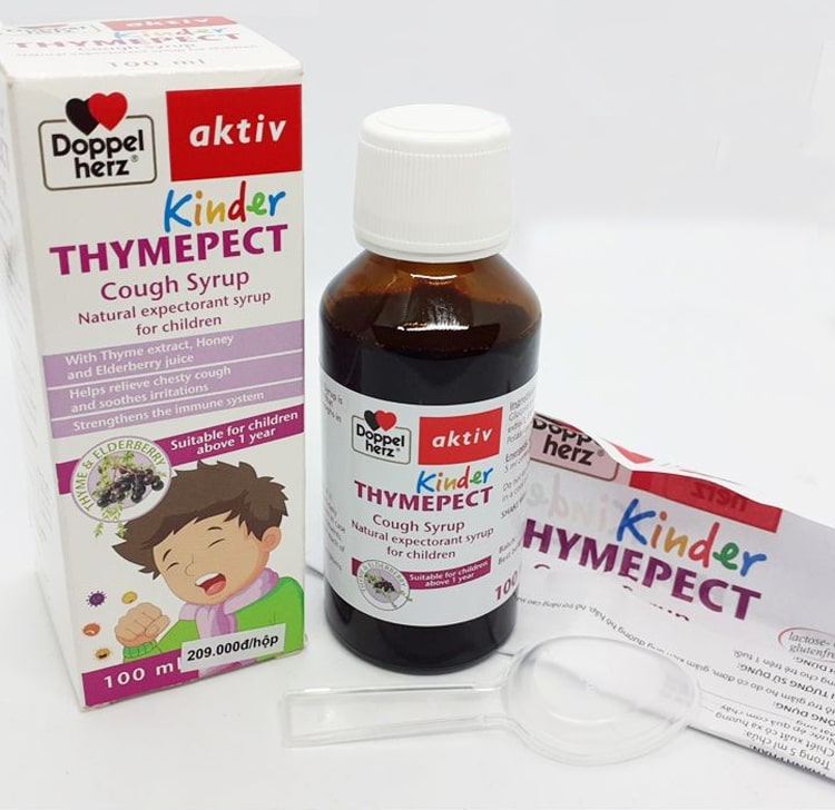 Kinder Thymepect đang là dòng siro ho cho trẻ được các bậc cha mẹ tin dùng hàng đầu