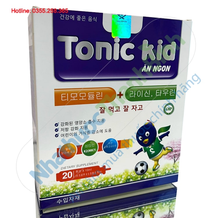 Tonic Kid ăn ngon hộp 20 ống x 10ml