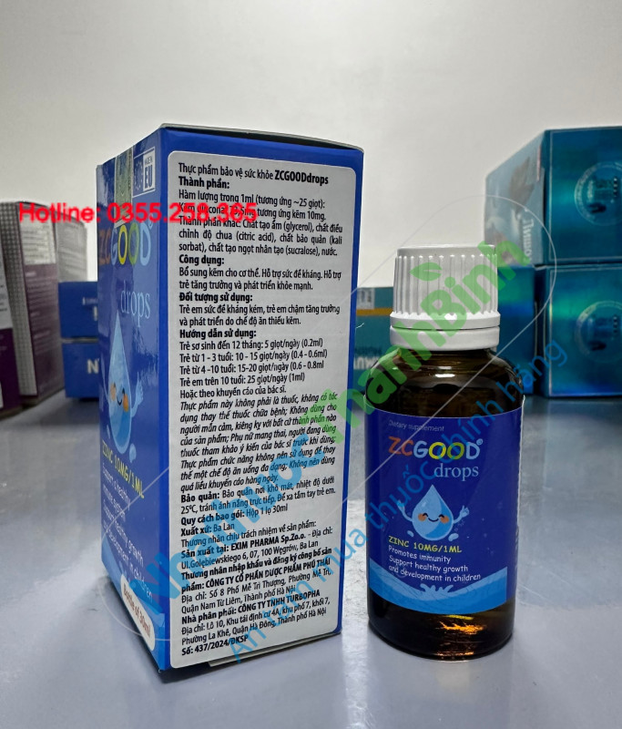 ZCGood hỗ trợ tăng sức đề kháng giúp trẻ tăng trưởng và phát triển khỏe mạnh