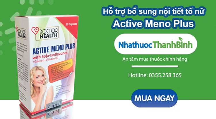 Mua Active Meno Plus chính hãng tại Nhà thuốc Thanh Bình