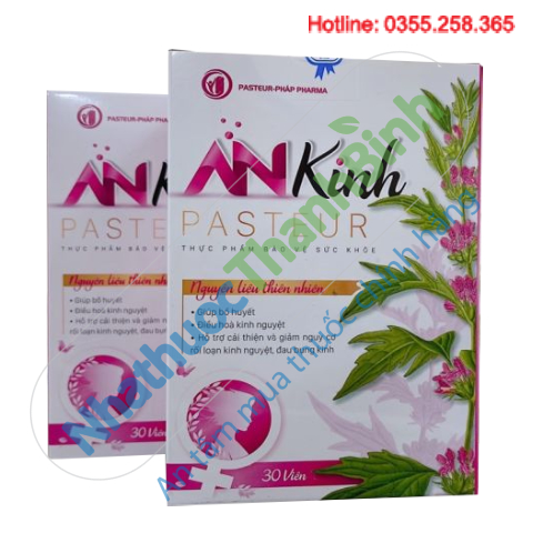 An kinh Pasteur hỗ trợ điều hòa kinh nguyệt, giảm đau bụng kinh