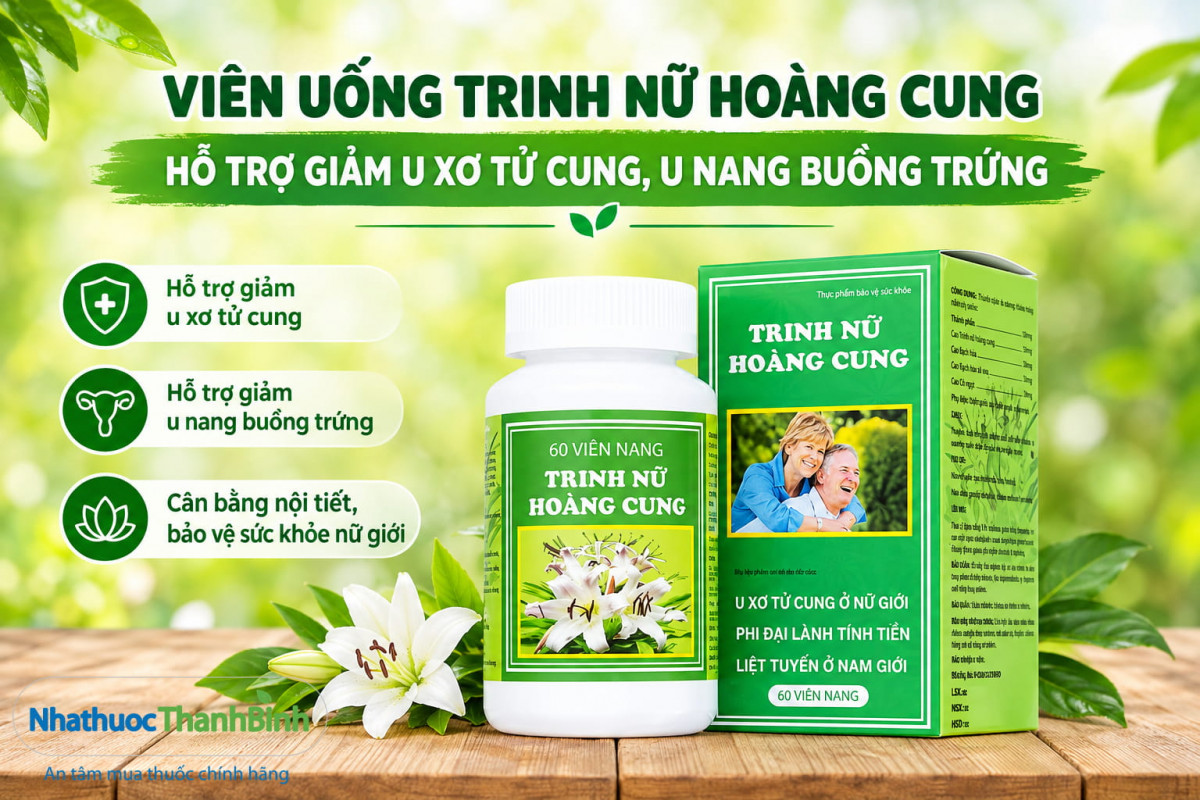 Viên uống Trinh Nữ Hoàng Cung An Phát hỗ trợ giảm sự tiến triển của phì đại lành tính tuyến tiền liệt ở nam giới