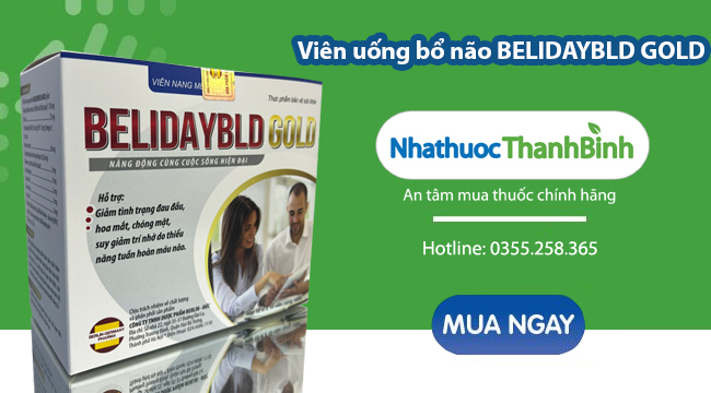 Mua BelidayBLD Gold chính hãng giá tốt tại Nhà thuốc Thanh Bình