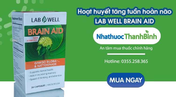 Mua Brain Aid chính hãng tại Nhà thuốc Thanh Bình
