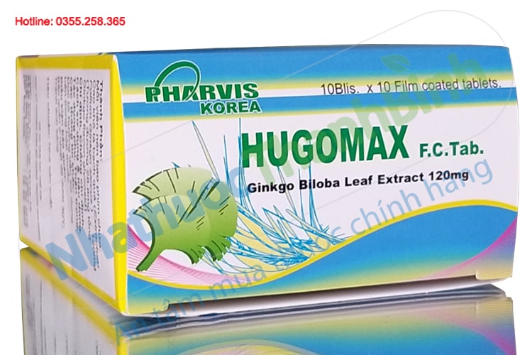 Thuốc Hugomax điều trị thiểu năng tuần hoàn ngoại biên