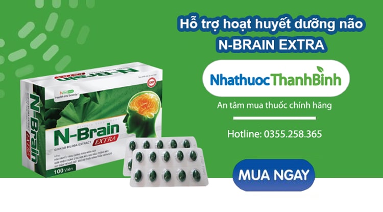 Mua N-Brain Extra chính hãng tại Nhà thuốc Thanh Bình