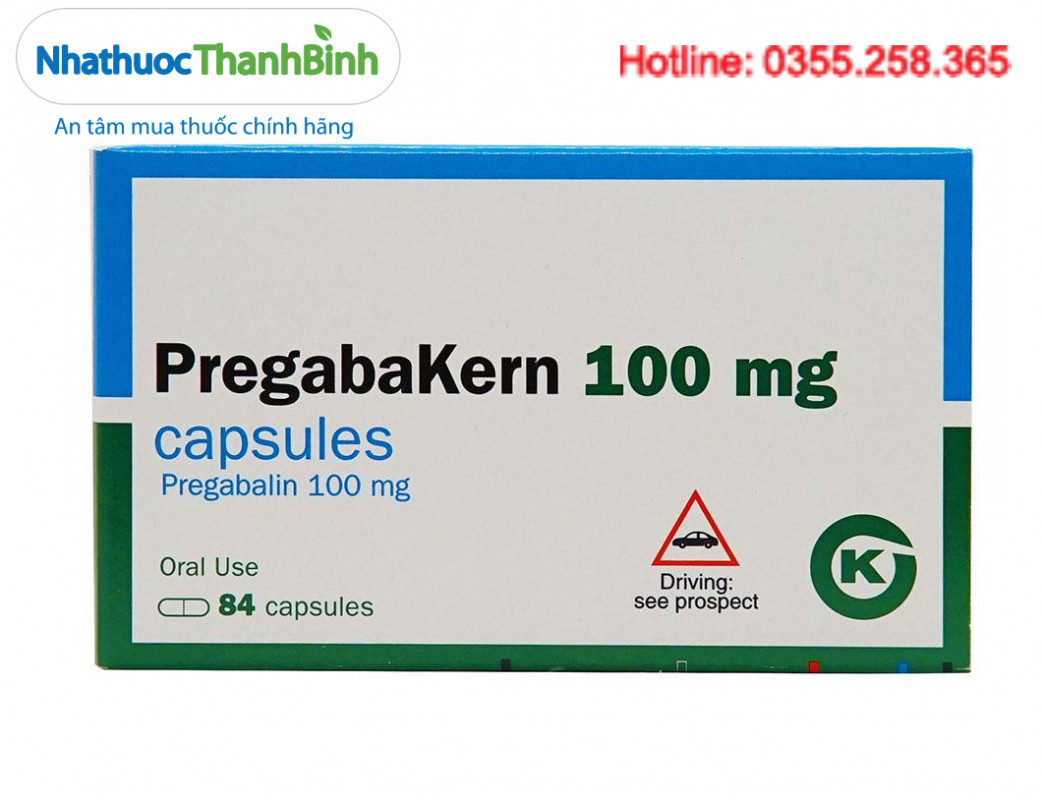 Pregabakern 100mg hỗ trợ giảm đau dây thần kinh hiệu quả và an toàn khi dùng đúng hướng dẫn