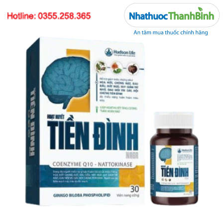 Hoạt huyết tiền đình Naga hỗ trợ tăng tuần hoàn não giảm triệu chứng hoa mắt chóng mặt đau đầu