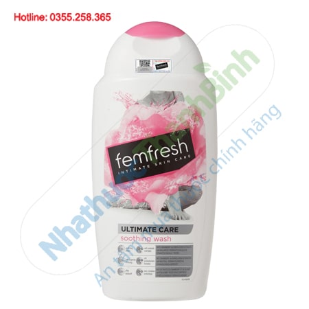 Dung dịch vệ sinh phụ nữ Femfresh Soothing Wash 250ml
