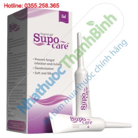 Gel đặt âm đạo Supo Care Giải pháp an toàn hiệu quả cho viêm nhiễm phụ khoa