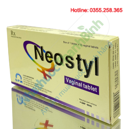 Thuốc Neostyl đặt âm đạo điều trị viêm nhiễm phụ khoa