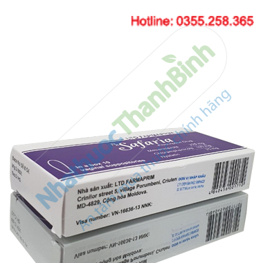 Thuốc Safaria viên đặt âm đạo điều trị viêm nhiễm phụ khoa