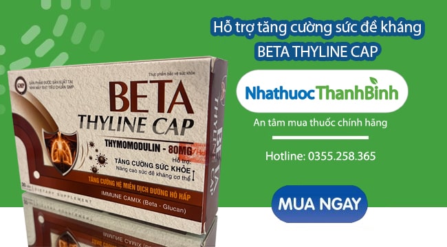 Mua Beta Thyline Cap chính hãng tại Nhà thuốc Thanh Bình