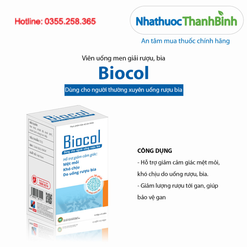 Sản phẩm cũng giúp giảm ảnh hưởng xấu của rượu bia tới gan giúp bảo vệ gan