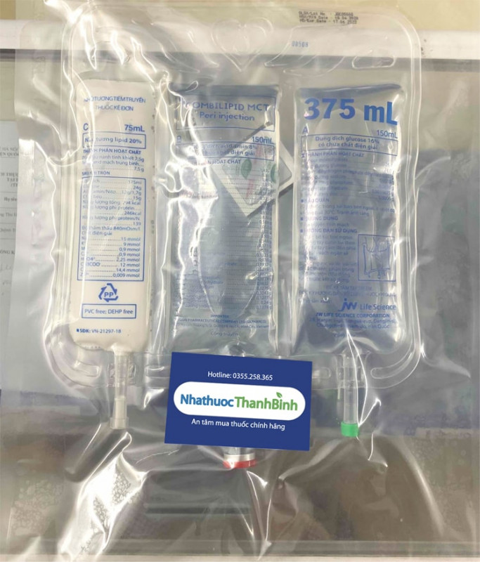 Thuốc Combilipid Peri 375ml túi 3 ngăn Hàn Quốc