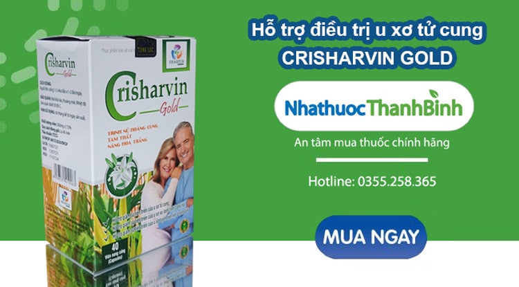 Mua Crisharvin Gold chính hãng tại Nhà thuốc Thanh Bình