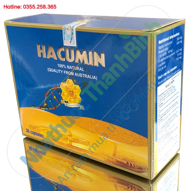 Hacumin nhập khẩu Úc - Chống lão hóa phục hồi sức khỏe