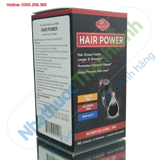 Hair Power – Chống rụng tóc, kích thích mọc tóc