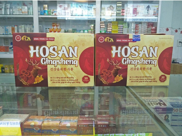 Hosan Gingsheng hỗ trợ nâng cao sức đề kháng bồi bổ cơ thể