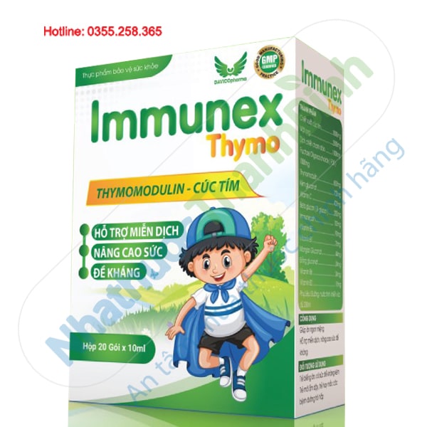Immunex Thymo hỗ trợ miễn dịch nâng cao sức đề kháng