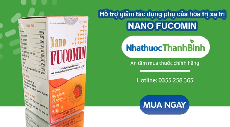 Mua viên uống Nano Fucomin chính hãng tại Nhà thuốc Thanh Bình