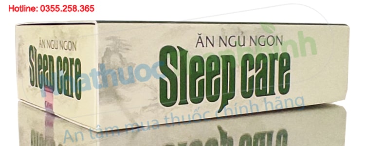 Viên uống ăn ngủ ngon Sleep Care dùng cho người mất ngủ, suy nhược cơ thể, sức đề kháng yếu