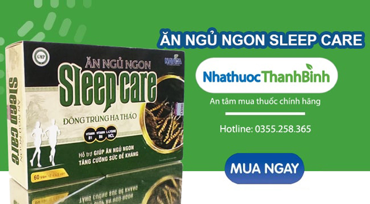 Mua Sleep Care chính hãng tại Nhà thuốc Thanh Bình