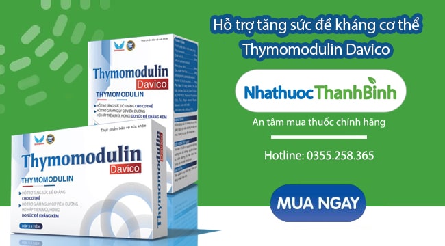 Mua Thymomodulin Davico chính hãng tại Nhà thuốc Thanh Bình