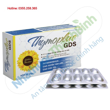 Thymoplus GDS hỗ trợ tăng cường sức khỏe và hệ miễn dịch